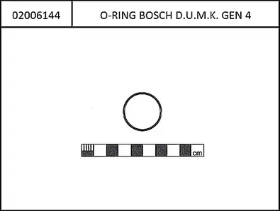 Bosch O-Ring for Lockring, f. Gen4 2020, for chainring mounting