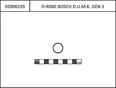 Bosch O-Ring for Lockring, f. Gen3 2018, for chainring mounting