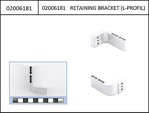 Bosch L-Profile for Bosch lock module for Winora Gent/Lady InTube 